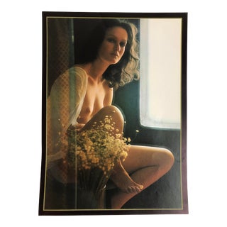 1970’s Sam Haskins Poster Print - Seated Nude For Sale
