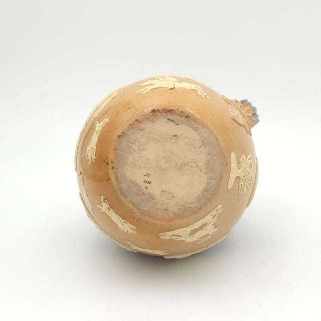 19th Century 19th Century Doulton Bargeware Pitcher For Sale - Image 5 of 9