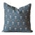 Lauren Servati Textiles, Thistle // La Mer Pillow, 20"x20" For Sale