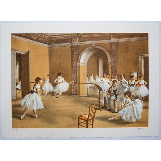 Edgar Degas, Le Foyer de la danse à l'Opéra de la rue Le Peletier, Lithograph For Sale - Image 7 of 7