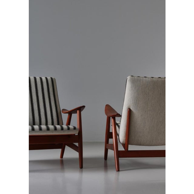 Set of Modern Danish Armchairs by Søren Willadsen attributed to Illum Wikkelsø, 1950s For Sale - Image 14 of 18