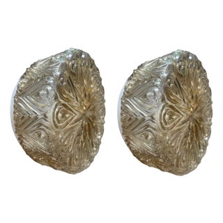 Crystal Glass Sconces from Staff, Germany, 1970s, Set of 2 For Sale