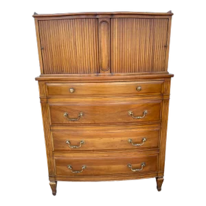 Italian Provincial Tall Chest by John Widdicomb