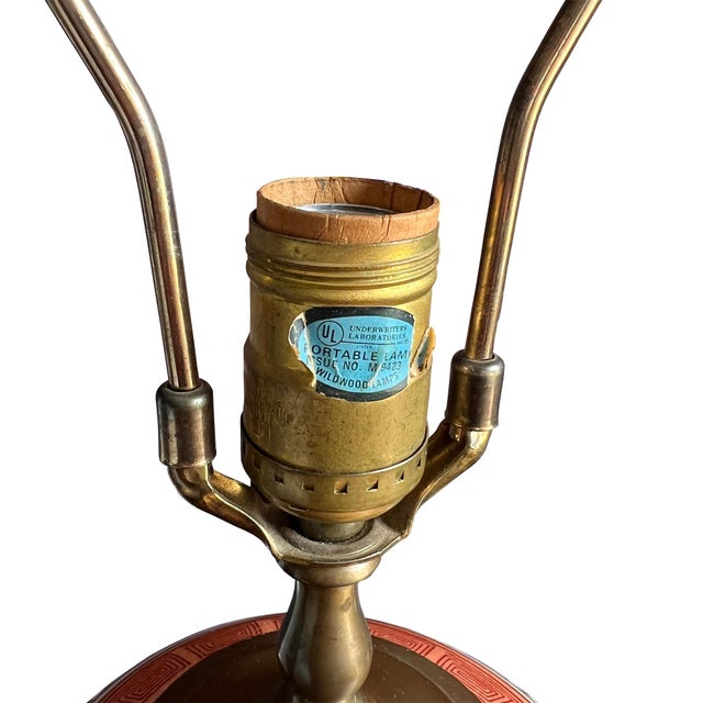 Mid 20th Century Mid 20th Century Chinese Red Double Happiness Porcelain Ginger Jar Lamps - a Pair For Sale - Image 5 of 15