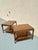 1960s Vintage Pair of Lane Rhythm Walnut End Tables For Sale - Image 5 of 8