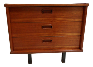 Mid-Century Modern Teak Chest of Drawers, 1950s