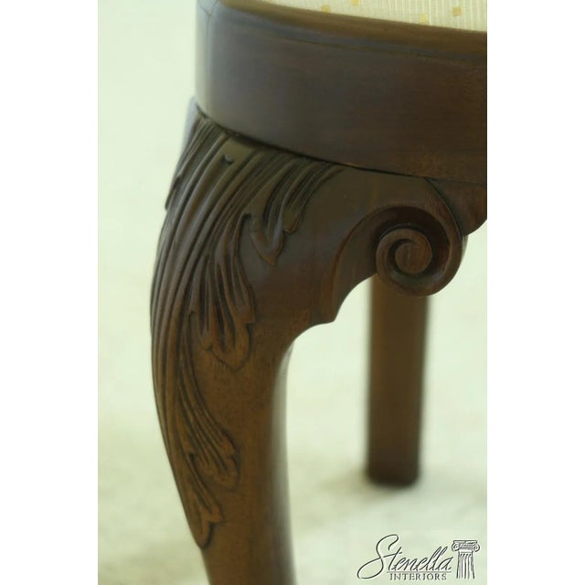 2000 - 2009 Set of 8 Stickley Colonial Williamsburg Mahogany Dining Room Chairs For Sale - Image 5 of 13