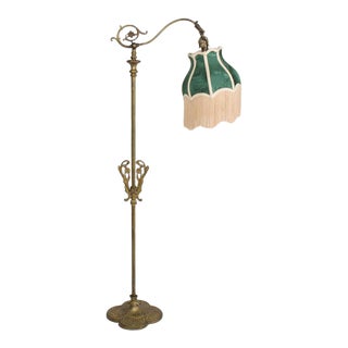Restored Victorian Bridge Lamp For Sale