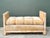 Beige Vintage Crushed Velvet Tufted Bench For Sale - Image 8 of 12