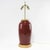 19th Century Chinese Qing Dynasty Double Bulb Oxblood Glaze Table Lamp With Gilded Top and Base For Sale - Image 4 of 12
