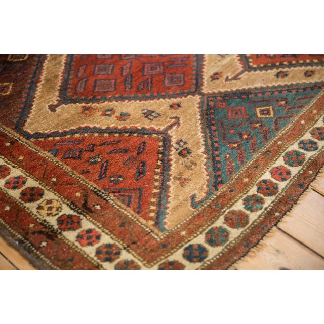 1910s Antique Fine Hamadan Rug - 4'1" X 6'7" For Sale - Image 5 of 12