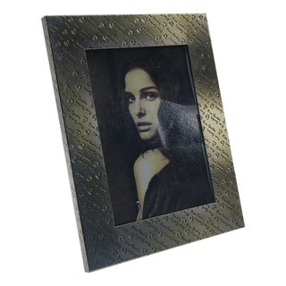 Rectangular Brass Photo Frame from Pierre Cardin, 1970s For Sale