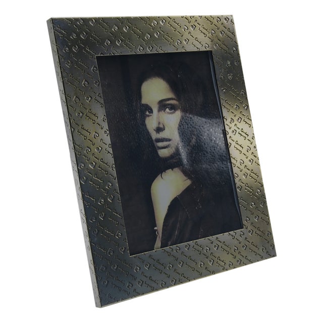 Rectangular Brass Photo Frame from Pierre Cardin, 1970s For Sale
