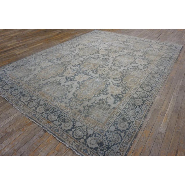 1930s Persian Tabriz Carpet ( 7'7" x 10'4" - 230 x 315 ) For Sale In New York - Image 6 of 10
