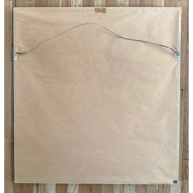Framed Signed "Peace Shield" Monoprint by Enrico Embroli For Sale - Image 11 of 12