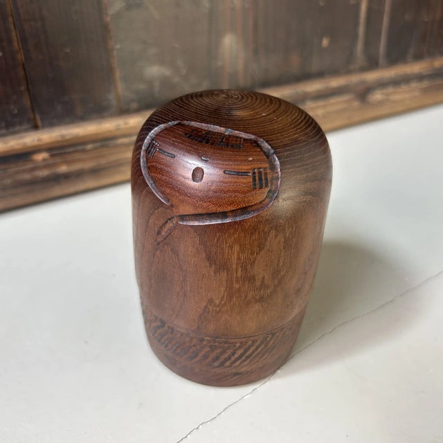 Sosaku Kokeshi Yuki Figurine by Kenichi Murakami, 1970s For Sale - Image 6 of 12