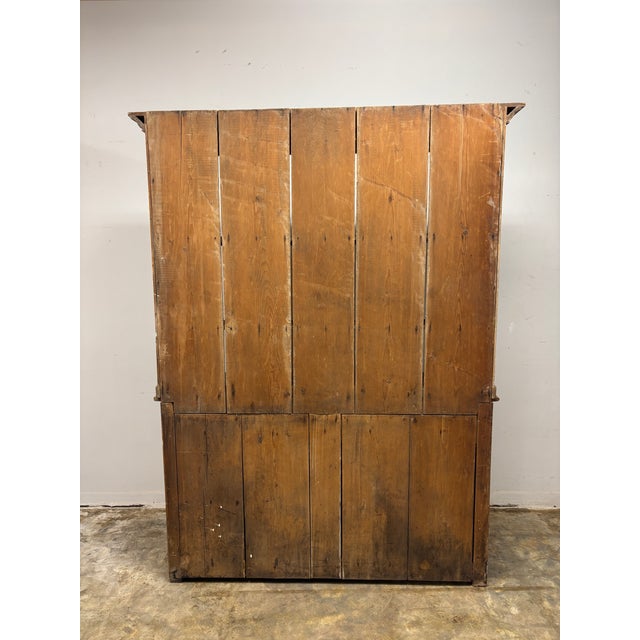 Wood 19th Century English Pine Dresser Hutch For Sale - Image 7 of 9