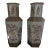 Vintage Chinese Hexagonal Vases- Set of 2 For Sale