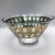 Culver Ltd. Culver Gold and Emerald Green Bowl and Platter - Set of 2 For Sale - Image 4 of 13
