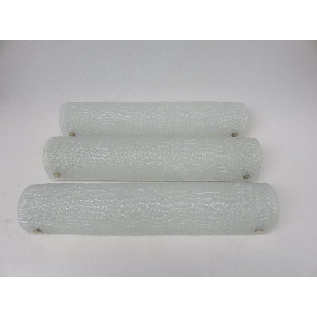 Vintage Glass Wall Lights from Kaiser Leuchten, 1970s, Set of 4 For Sale - Image 6 of 18