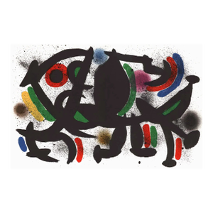 Joan Miro Original Lithograph V1-8d Mourlot 1970