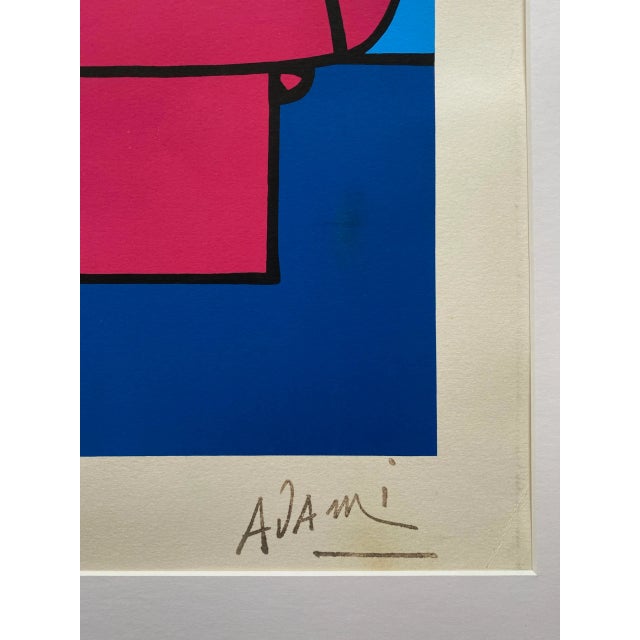 Valerio Adami, Statuette, 1970, Lithograph For Sale - Image 4 of 8