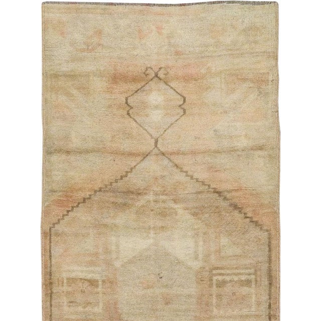 Rustic Galerie Shabab Collection Mid-20th Century Turkish Anatolian Runner For Sale - Image 3 of 10