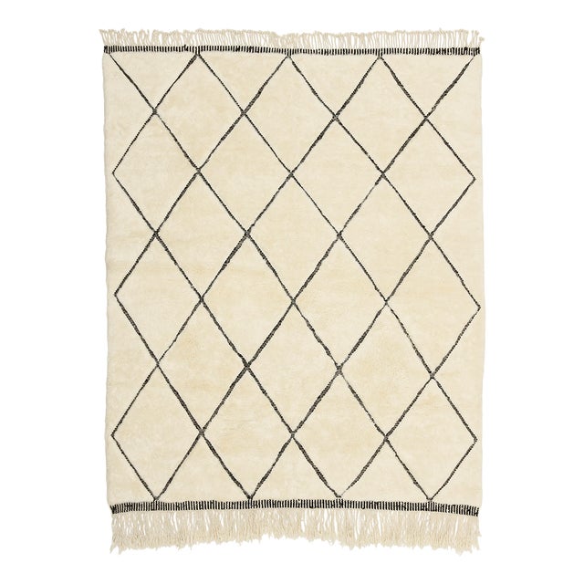 Hand-Knotted Wool Rug by Azele Studio For Sale