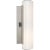 Kelly Wearstler for Visual Comfort Signature Precision Cylinder Sconce in Polished Nickel with White Glass For Sale