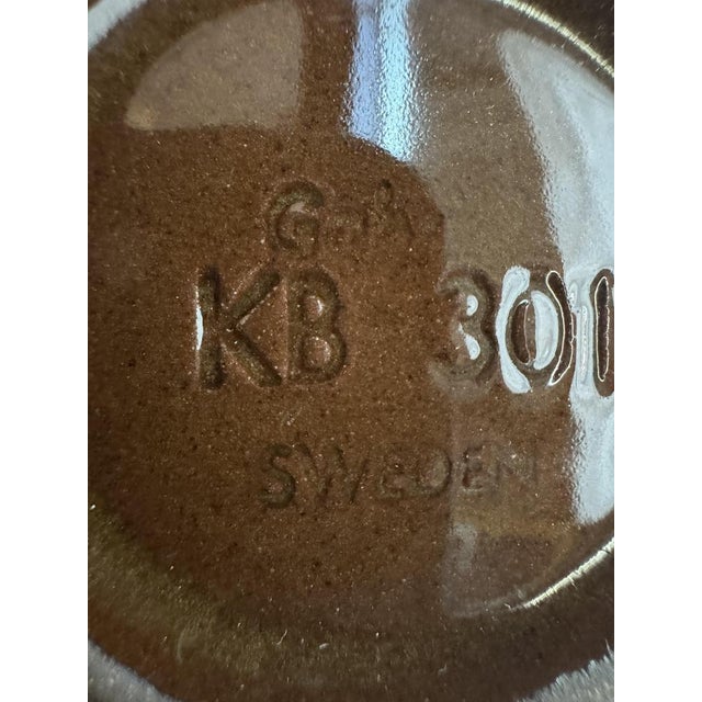 Scandinavian Modern Model KB 301 Candlesticks in Ceramic from Gabriel Sweden Rings, 1970s, Set of 3 For Sale - Image 6 of 7