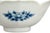 Japanese Blue & White Lotus Bowl (A-1) (D-Old) For Sale - Image 3 of 4