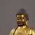 Bronze Vintage Gilt Bronze Seated Shakyamuni Buddha Statue With Meditation Mudra For Sale - Image 8 of 9