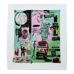 Jean Michel Basquiat (1960-1988), in Italian, 1983, Copyright Estate of Jean Michel Basquiat, Licensed by Artestar New York, Printed in the Uk