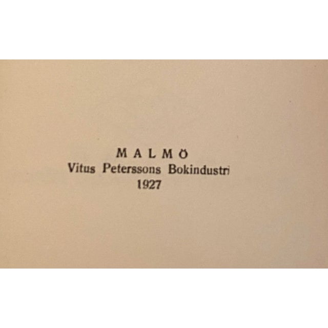 1927 Swedish Translation “Valda Skrifter” or “Selected Writings by Jack London” Published by Malmo For Sale In Washington DC - Image 6 of 13