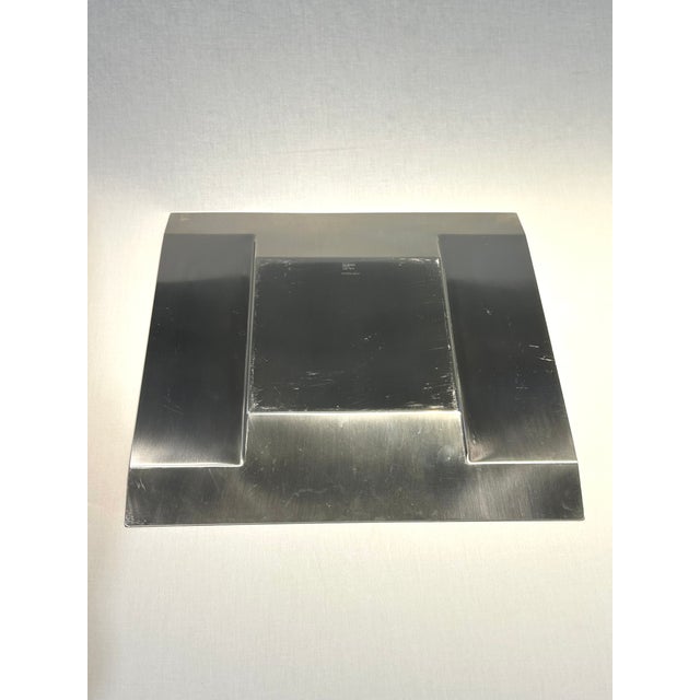 Vintage Alessi Stainless Steel Platter For Sale In Phoenix - Image 6 of 14