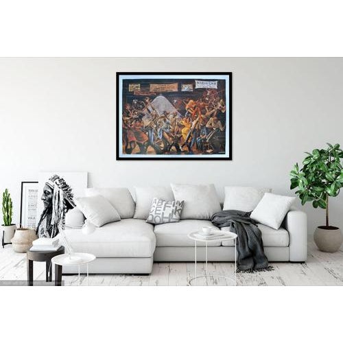 Modern Ernie Barnes, Sugar Shack, Silkscreen Print, 2002 For Sale - Image 3 of 16