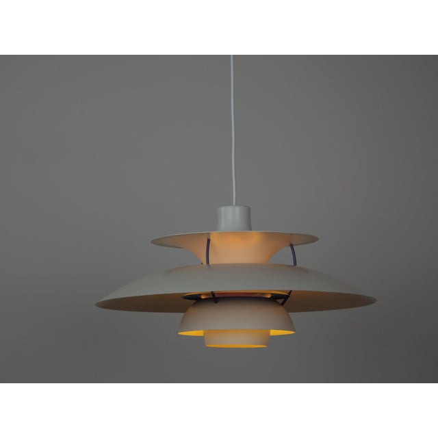 Louis Poulsen Vintage Danish PH 5 Lamp by Poul Henningsen for Louis Poulsen, 1970s For Sale - Image 4 of 12