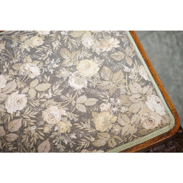 George I Burr Walnut Long Stool, 1720s For Sale - Image 6 of 18