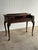 Antique Early 20th Century Queen-Anne Style Mahogany Writing Desk For Sale - Image 4 of 16