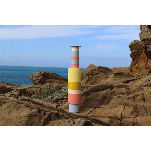 Terracotta Vase by Mascia Meccani for Meccani Design For Sale - Image 4 of 7