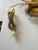 Vintage Brass Mussel Shell Table Lamp With Lucite Base For Sale - Image 10 of 11