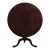 Antique English Regency Mahogany Round Tilt Table, 18th Century For Sale