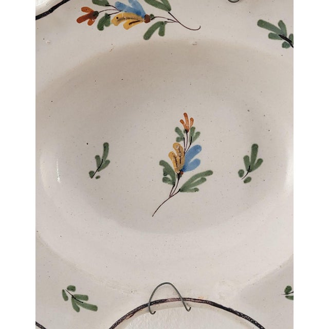 19th Century 19th Century French Faïence Shaving Bowl For Sale - Image 5 of 6