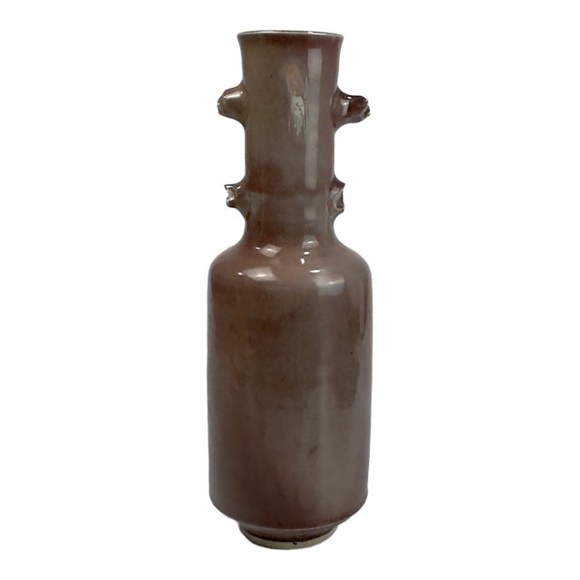 Rare Artisanal Pottery Vase by Renowned Jamaican Ceramicist Norma Rodney Harrack, Signed For Sale