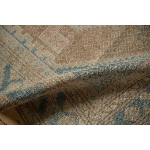 Old New House 1940s Vintage Persian Hamadan Cloud Band Medallion Wool Rug For Sale - Image 4 of 11