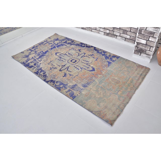 Vintage Anatolian Tribal Handmade Rug For Sale - Image 4 of 7