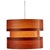Gold Mid-Century Modern Cister Wood Hanging Lamp by José Antonio Coderch For Sale - Image 8 of 8