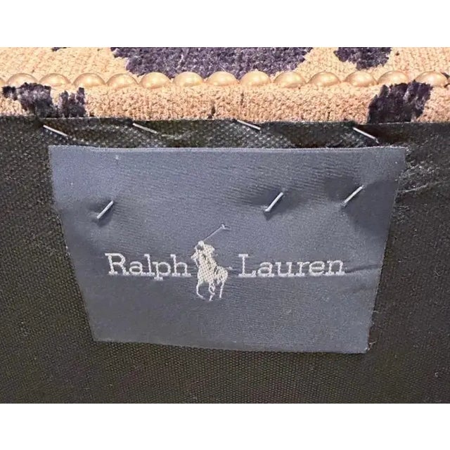 Ralph Lauren High Back Tiger Dining Accent Chair For Sale - Image 10 of 10