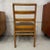 Brown 1950s T. H. Robsjohn Gibbings Ladder Back Side Chair For Sale - Image 8 of 9