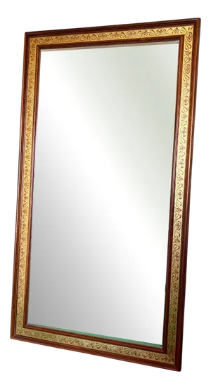 Vintage Mirror by Ab Glas & Trä, Sweden, 1970s